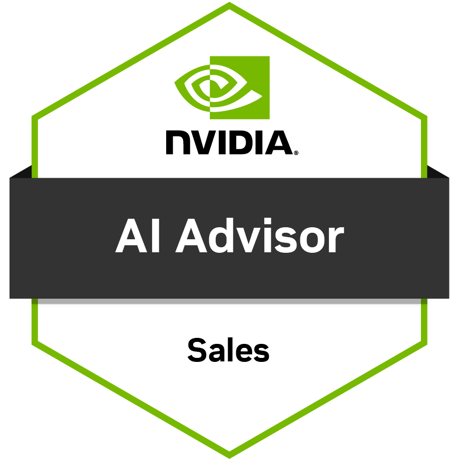 Badge NVIDIA — AI Advisor — Sales